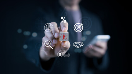 The concept for buyer identity, target customer, or customer behavior Plans and strategies for marketing Branding personalization on focused on customers tactics,study of possible clients.