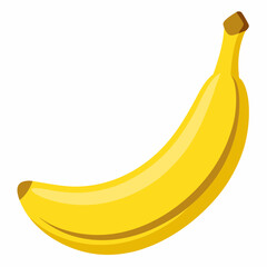 banana isolated on white background