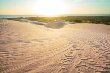 Sand dunes in Brazil