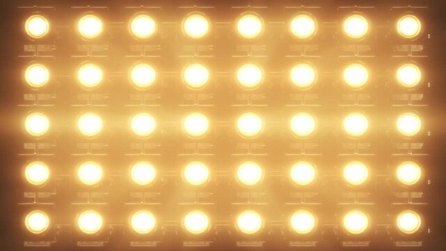 Lights Flashing Wall Showtec VJ Stage Floodlight 4K Blinder Blinking Lights Flash Club Flashlights Disco Lights Matrix Beam Lights Bulb Halogen Headlamp Lamp Nightclub Turn Off On Loop