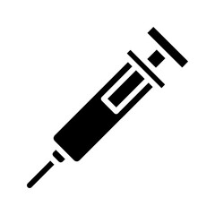 injection icon color editable on white background