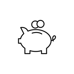 401k retirement savings icon Flat fill set collection