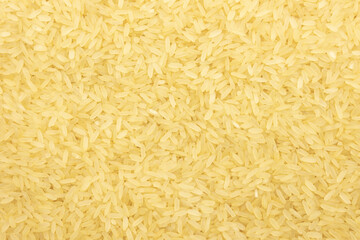 gros plan sur du riz blanc cru