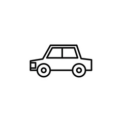 Car icon Flat fill set collection
