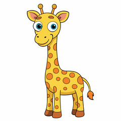 Obraz premium giraffe vector illustration