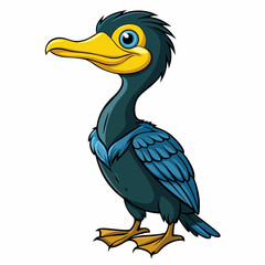 great cormorant cartoon
