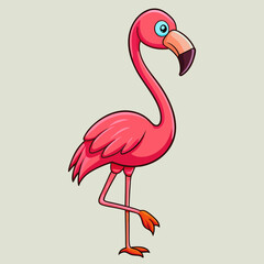 flamingo vector illustration