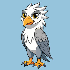 harpy eagle on a branch