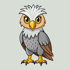 harpy eagle on a branch