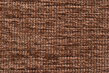 Soft brown color velvet fabric texture as background