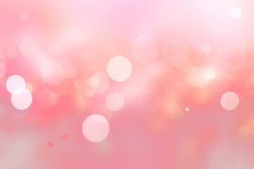 PNG Background with red bokeh lights gradient blurred pink.