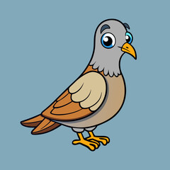 dove on a branch
