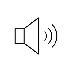 Speaker icon Flat fill set collection