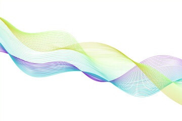 Abstract colorful glowing wave lines background. Blending gradient colors. Digital frequency track equalizer
