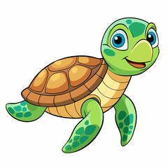 funny turtle cartoon