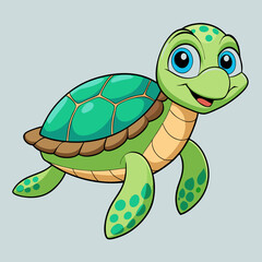 funny turtle cartoon