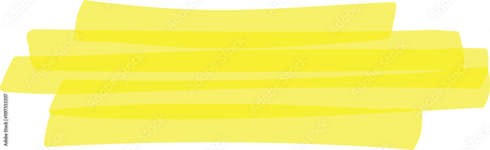 Poster overlapping strokes of bright yellow highlighter create a dynamic and textured background, infusing 