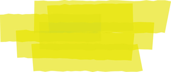 Multiple overlapping translucent fluorescent yellow rectangles with slightly irregular edges create a vibrant and modern abstract background, perfect for design projects