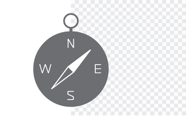 illustration of a compass