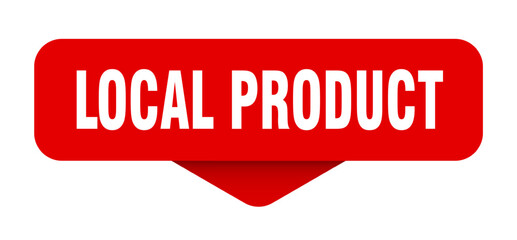 local product sticker. local product sign on transparent background