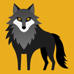 wolf vector illustration