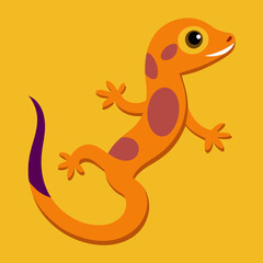 Fototapeta premium gecko illustration