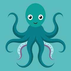 octopus cartoon illustration