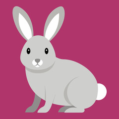 easter bunny with pink bow