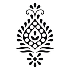 Floral Logo Design Vector illustration template