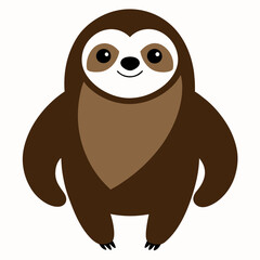 sloth vector illustration