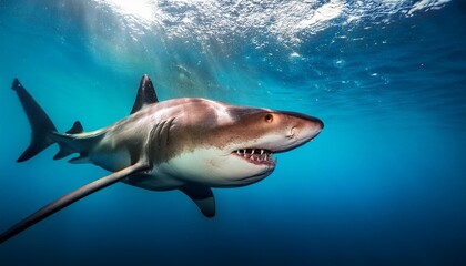 Fototapeta premium shark in the sea