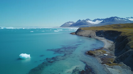 Stunning Coastal Landscapes with Turquoise Waters, Rugged Cliffs, and Tropical Islands