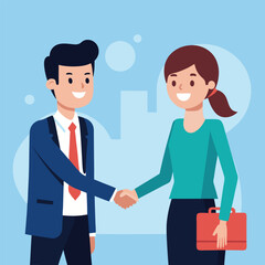 Fototapeta premium young-business-people-meeting-office-handshake-han (1).eps