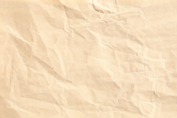 Crumpled paper texture surface closeup