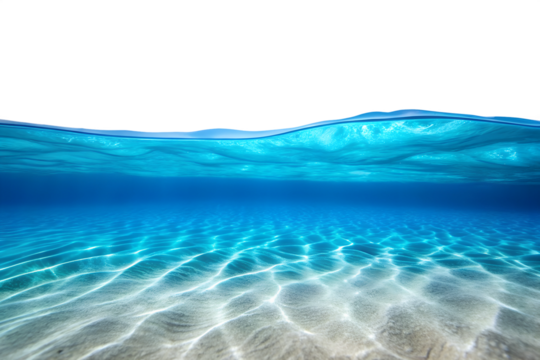 blue water wave background