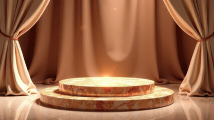 Color Caramel Background for Product: Ideal for Store Items, Marketplace, Advertising, Marketing