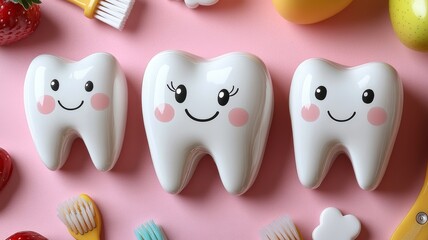 A clean and modern infographic showing tips to prevent and relieve toothaches, with icons of a toothbrush, dental floss, and an apple