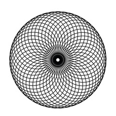 Torus Yantra Geometric Circular Grid Design