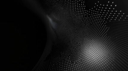 black Abstract Technology Background