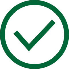 Simple green check mark, isolated tick symbols, checklist signs, and approval badge. Flat and modern checkmark design, vector illustration. © dtfashion7
