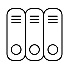 Icon Line -  School data archive