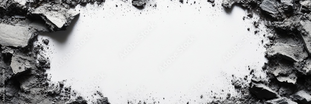 Poster rough concrete texture with ample copy space for design and creative text use in various projects an