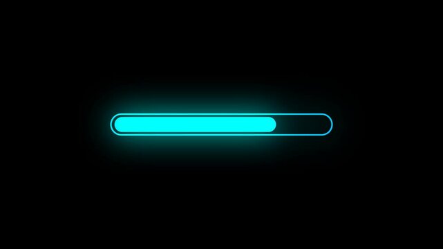 loading bar and downloading animation with waiting bar and progress bar loading percentage ,animation 