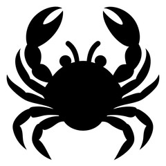 crab isolated on white background