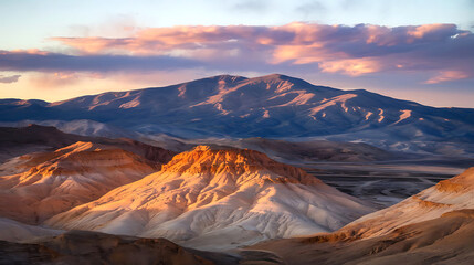 Fototapeta premium Stunning View of Great Basin National Park from The Confusion Range, Nevada
