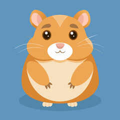 cartoon rat with acorn