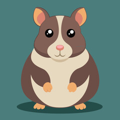 cartoon rat with acorn