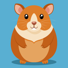 cartoon rat with acorn