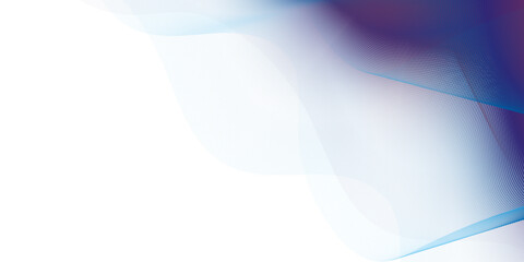 abstract colourful wave line background on white background.