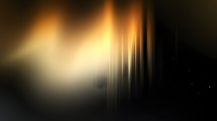 Naklejka premium Abstract Gold And Black Light Streaks Background